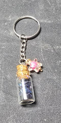 Fairy bottle keychain