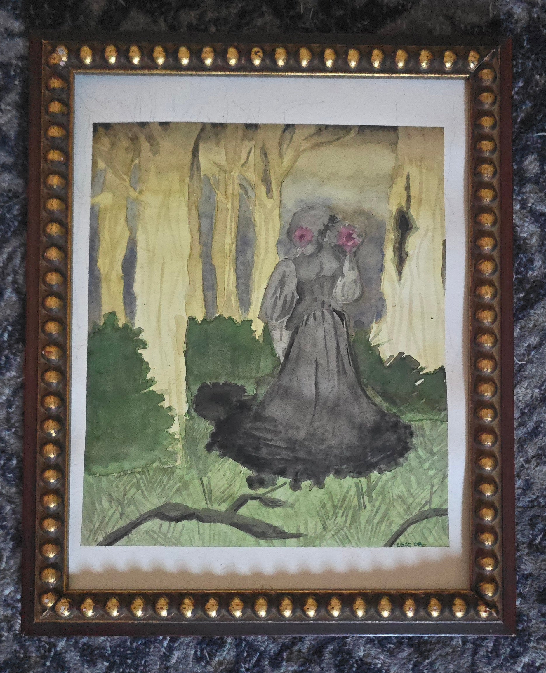 Framed Watercolor 2019